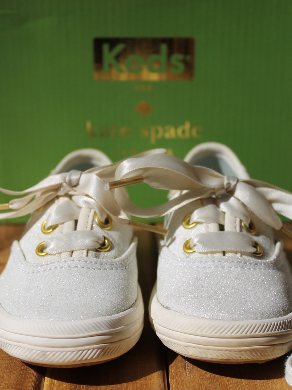Kate Spade Glitter Keds